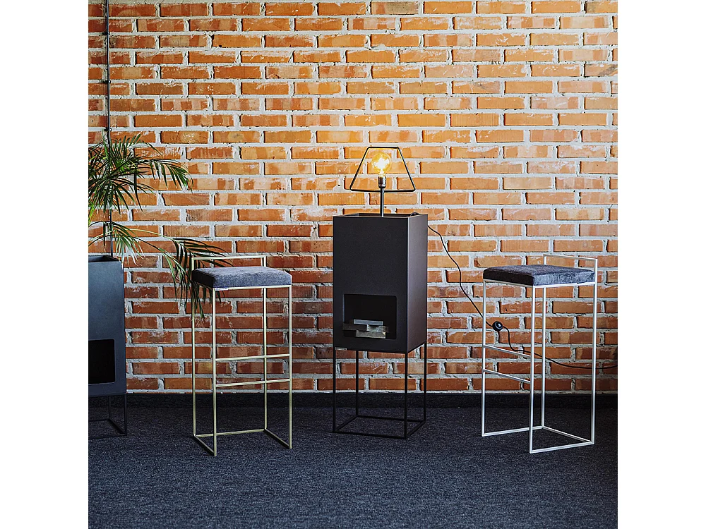 Barkruk 0.35x0.35x0.82 m wit DISI chmura burzowa(mt15)