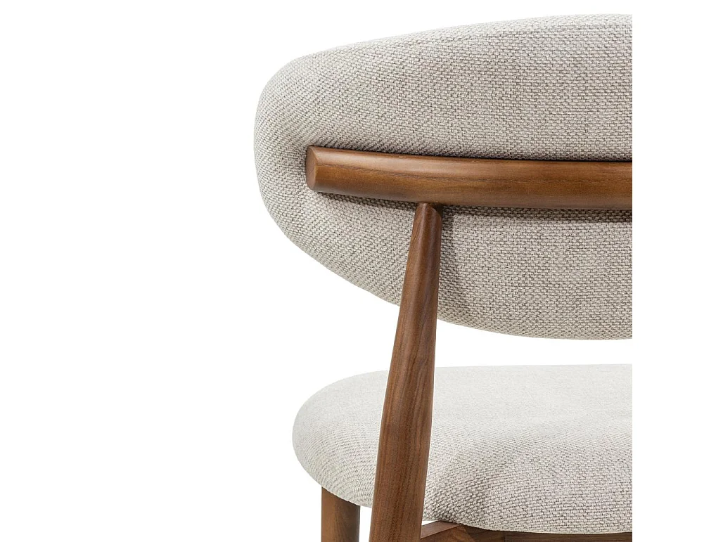 Tabouret de salle à manger 58x55x98,5 cm Beige Mirali