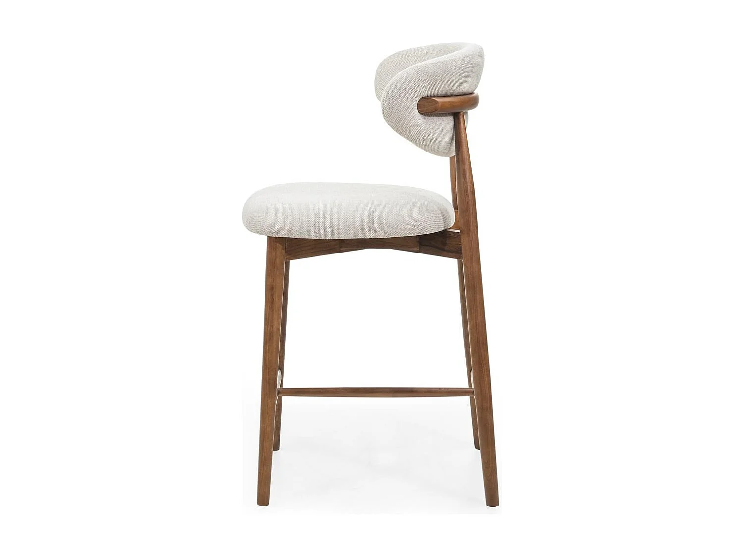 Tabouret de salle à manger 58x55x98,5 cm Beige Mirali