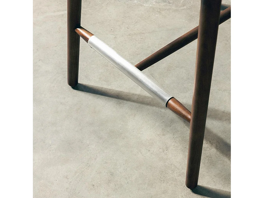 Tabouret de salle à manger 58x55x98,5 cm Beige Mirali