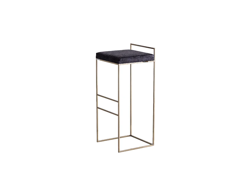 Taburete 35x35x82 cm dorado DISI chmura burzowa(mt15)