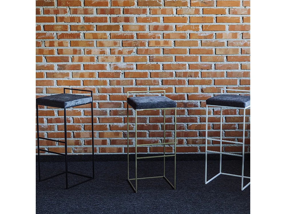 Barkruk 35x35x82 cm goud DISI chmura burzowa(mt15)