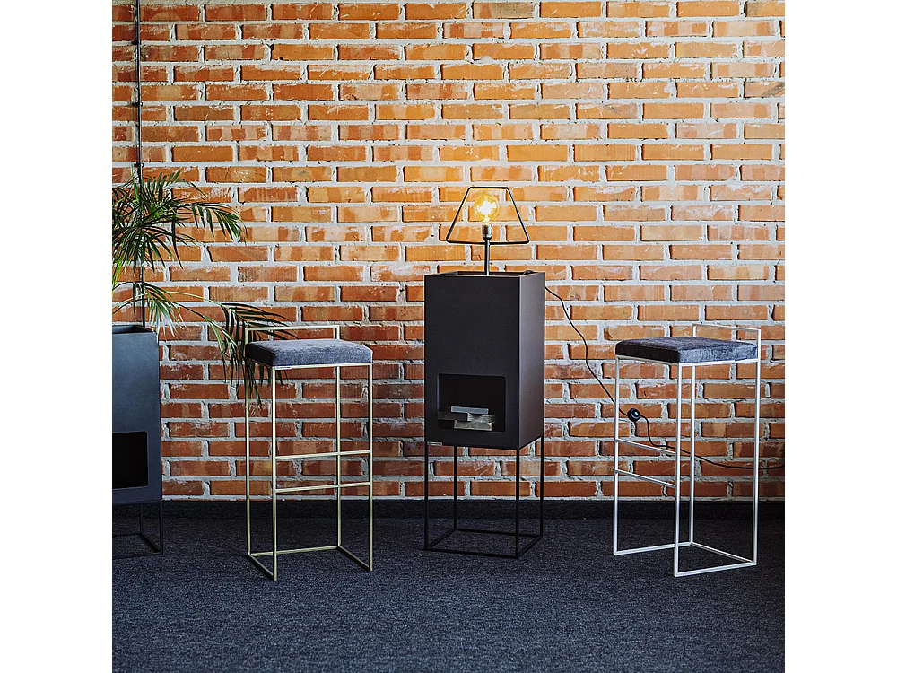 Barkruk 35x35x82 cm goud DISI chmura burzowa(mt15)