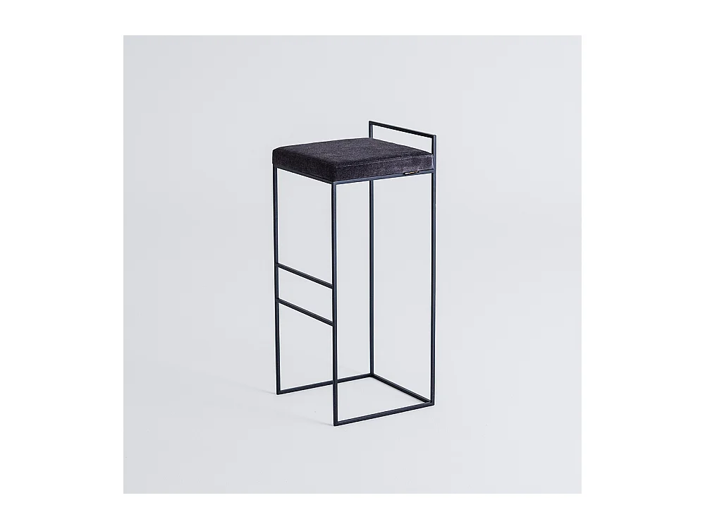 Barhocker 35x35x82 cm schwarz DISI chmura burzowa(mt15)