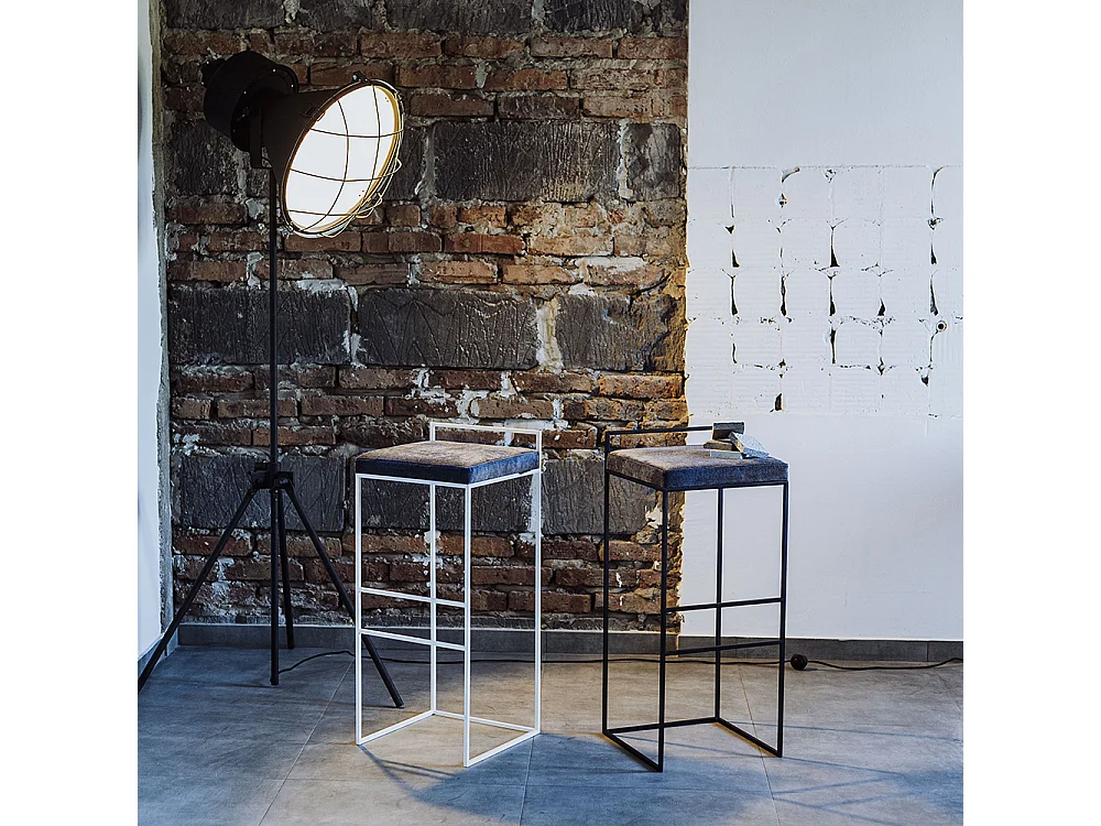 Barkruk 35x35x82 cm zwart DISI chmura burzowa(mt15)