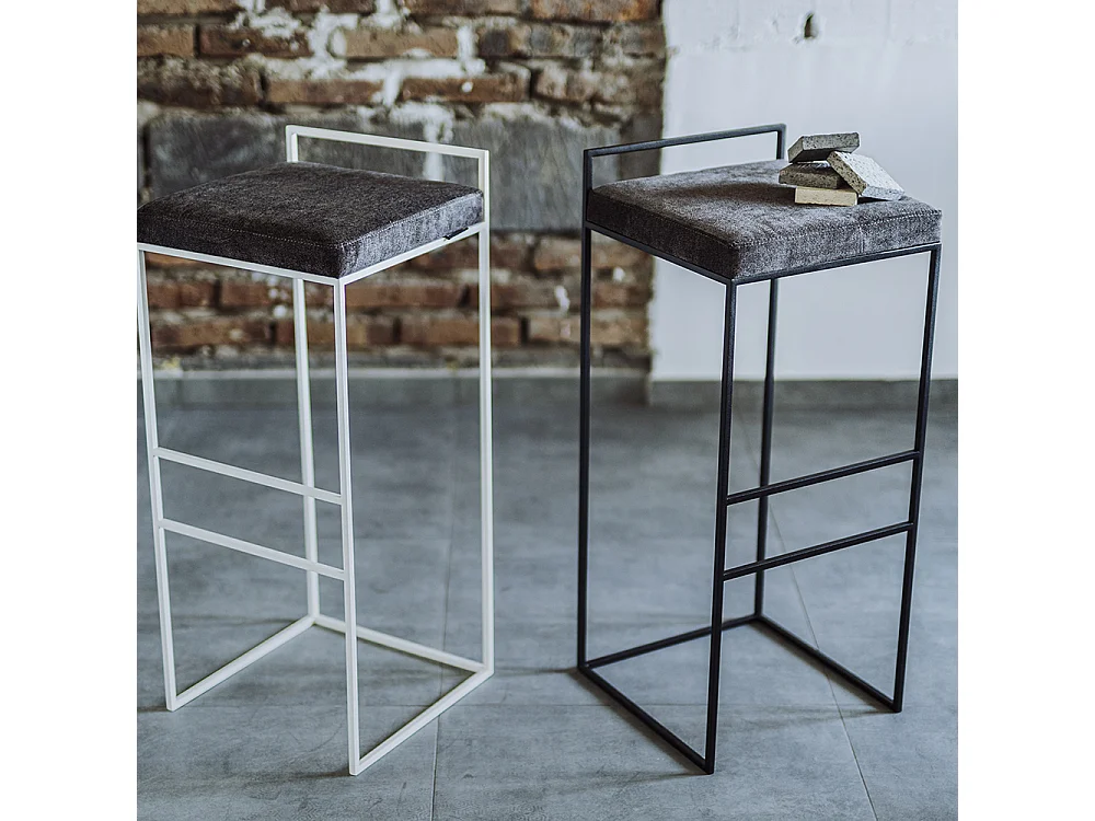 Barkruk 35x35x82 cm zwart DISI chmura burzowa(mt15)