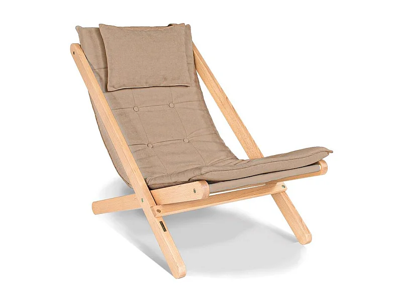 Chaise longue 1,08x0,62x0,85 m beige allegro