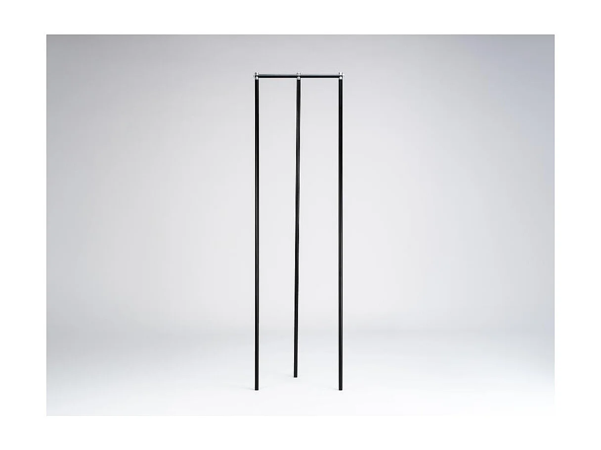 Kleiderständer 40x50x173 cm schwarz Kaya Flex