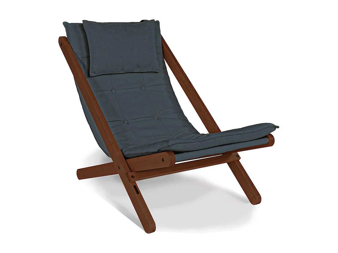 Chaise longue 1,08x0,62x0,85 m Graphite Allegro