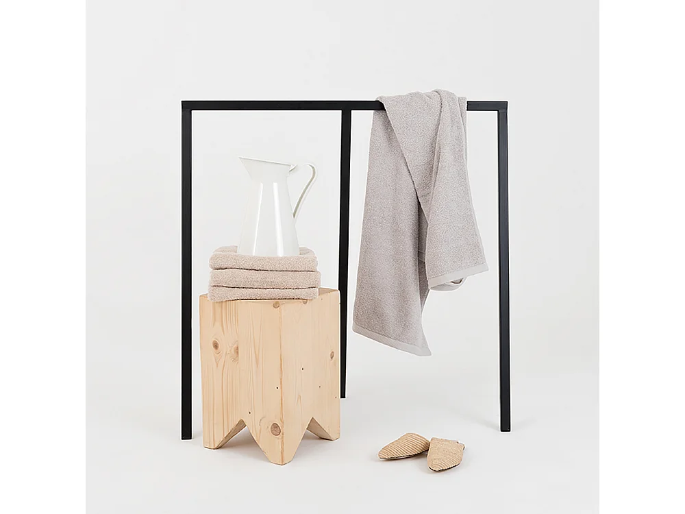 Kapstok 0.4x1x1.73 m zwart KAYA L