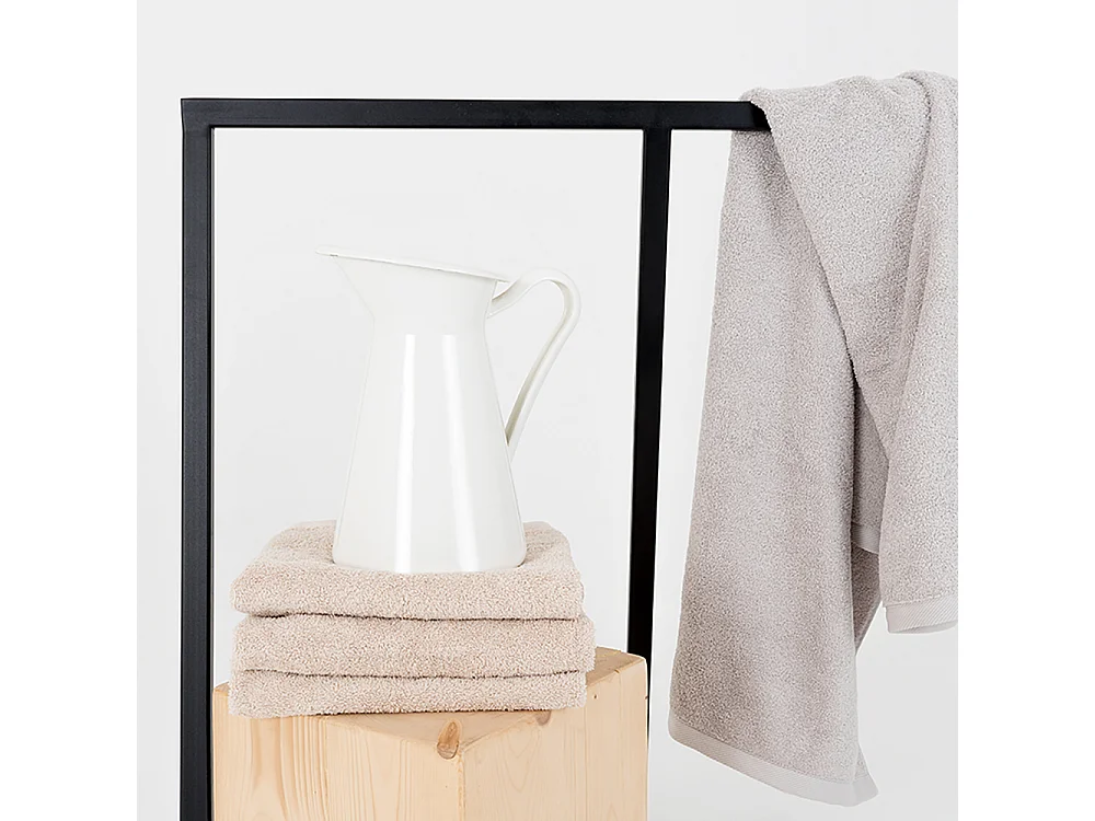 Kapstok 0.4x1x1.73 m zwart KAYA L