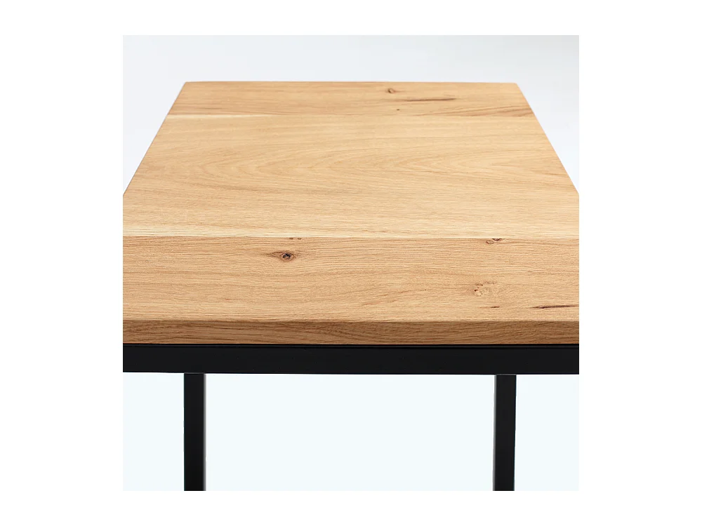 Beistelltisch 40x30x60 cm Schwarz Lupe 30