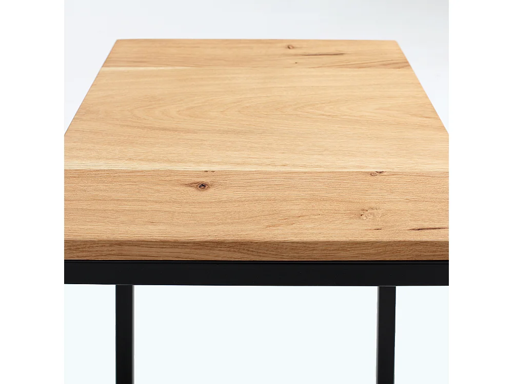 Beistelltisch 40x30x60 cm Schwarz Lupe 30