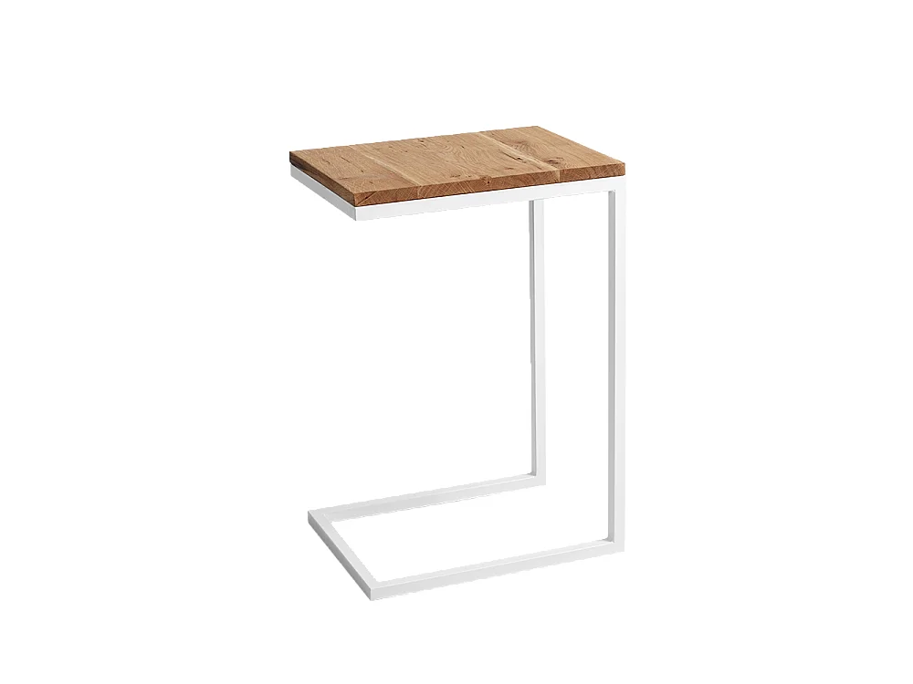 Table d'appoint 40x30x60 cm Blanche Lupe 30