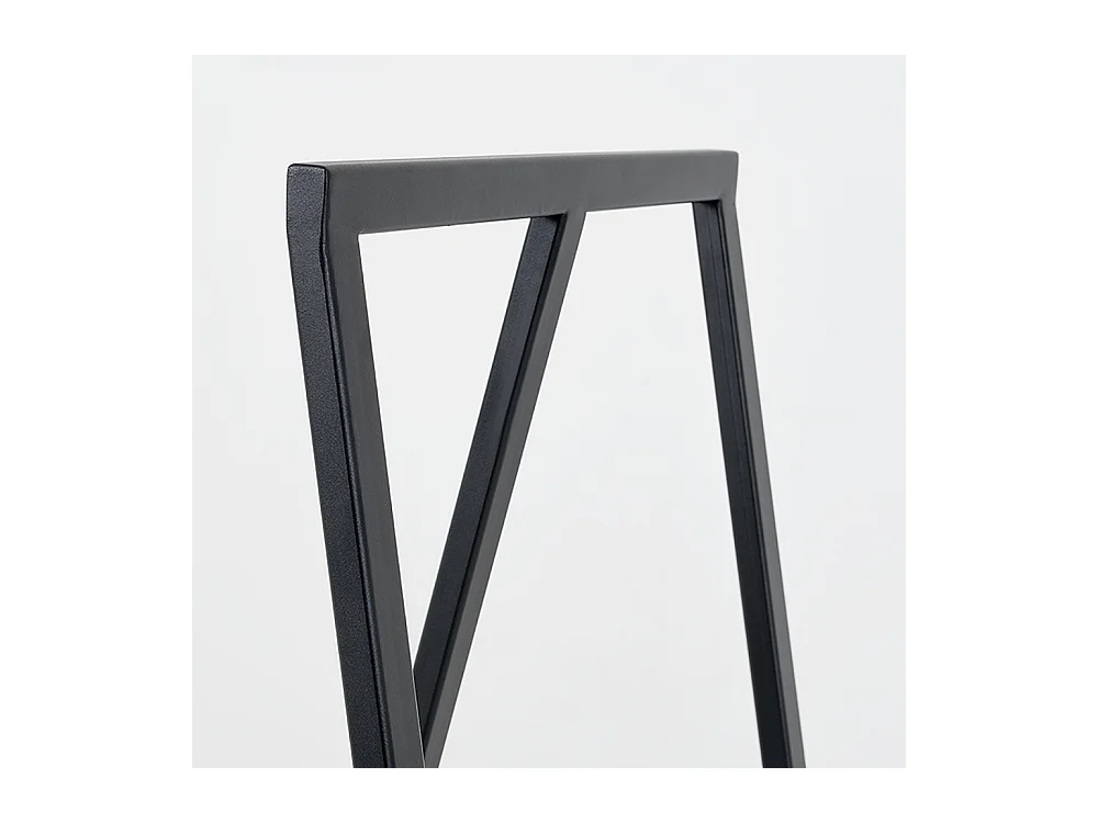 Kleiderständer 0,4x1x1 m schwarz KAYA BATH L