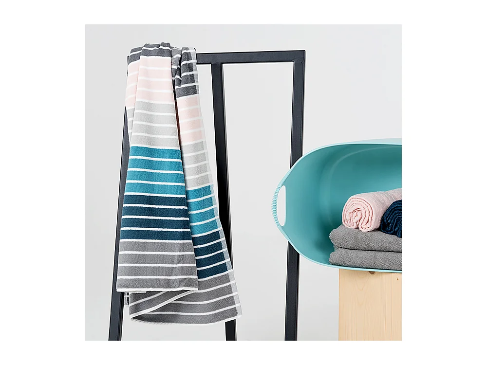 Kleiderständer 0,4x1x1 m schwarz KAYA BATH L