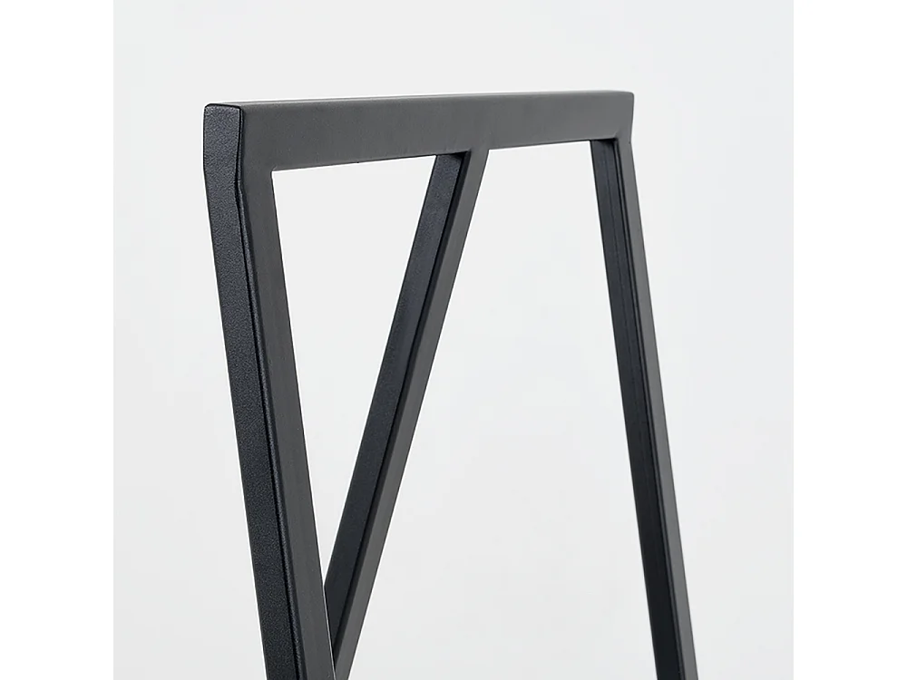 Porte-serviettes 0,4x1x1 m noir KAYA BATH L