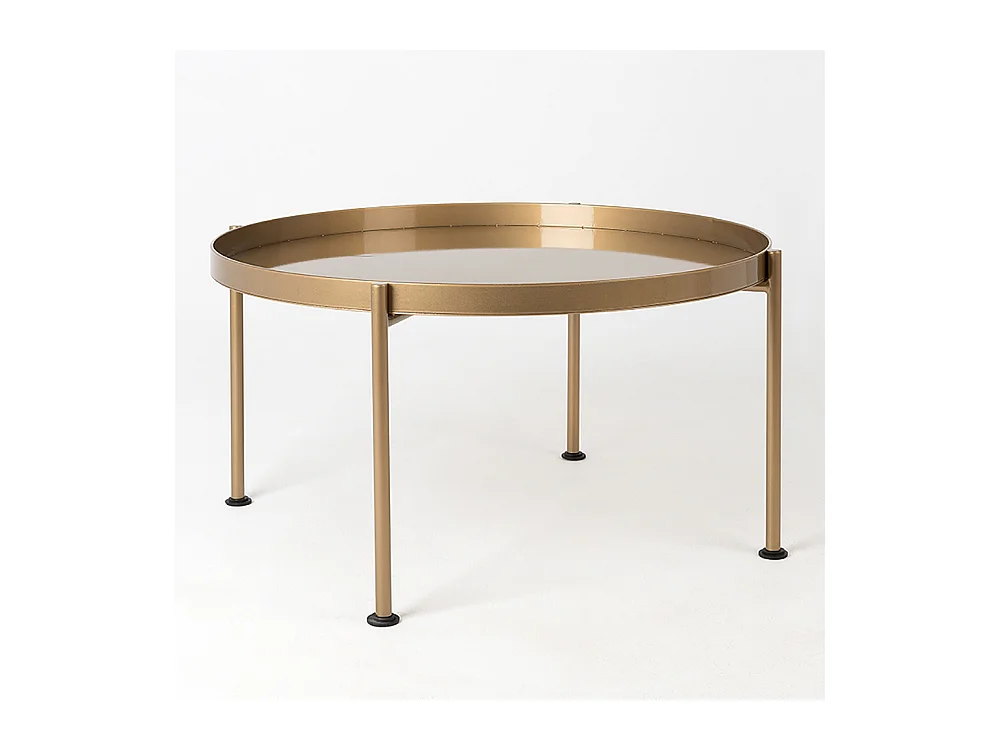 Table basse dorée Hanna métal 40-1F