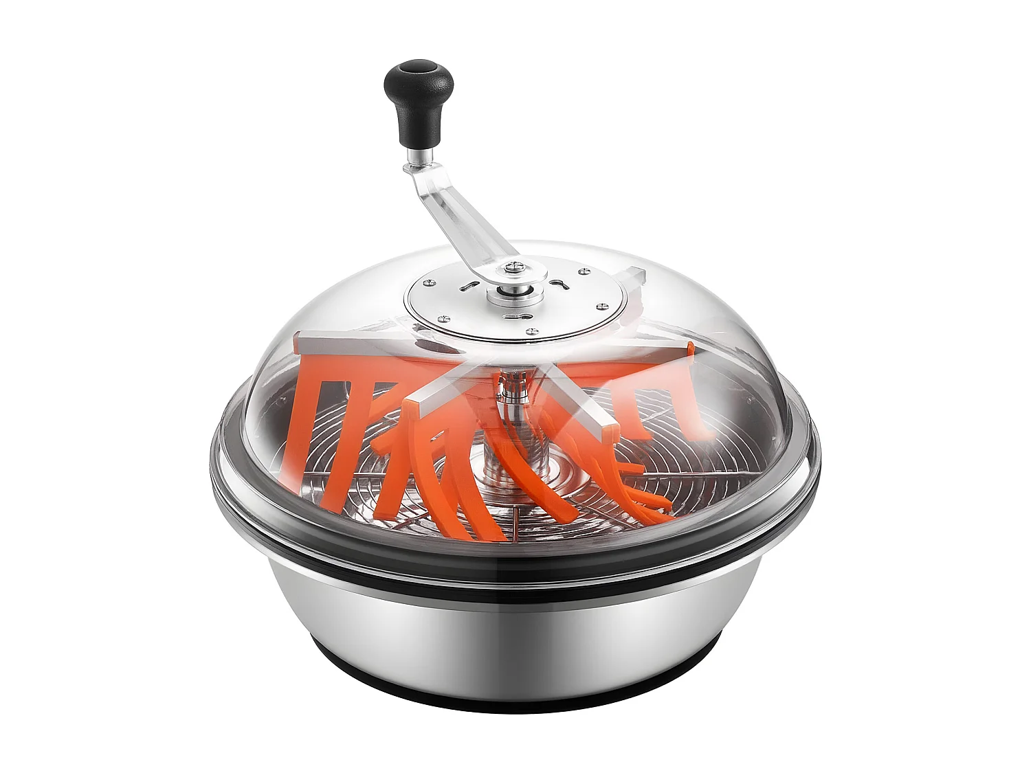 Handmatige Ontblader SucceBuy 42 cm Knoopsnijder Mes van RVS, Snijkom Hydroponisch Nat en Droog, Roterende Gedraaide Snit