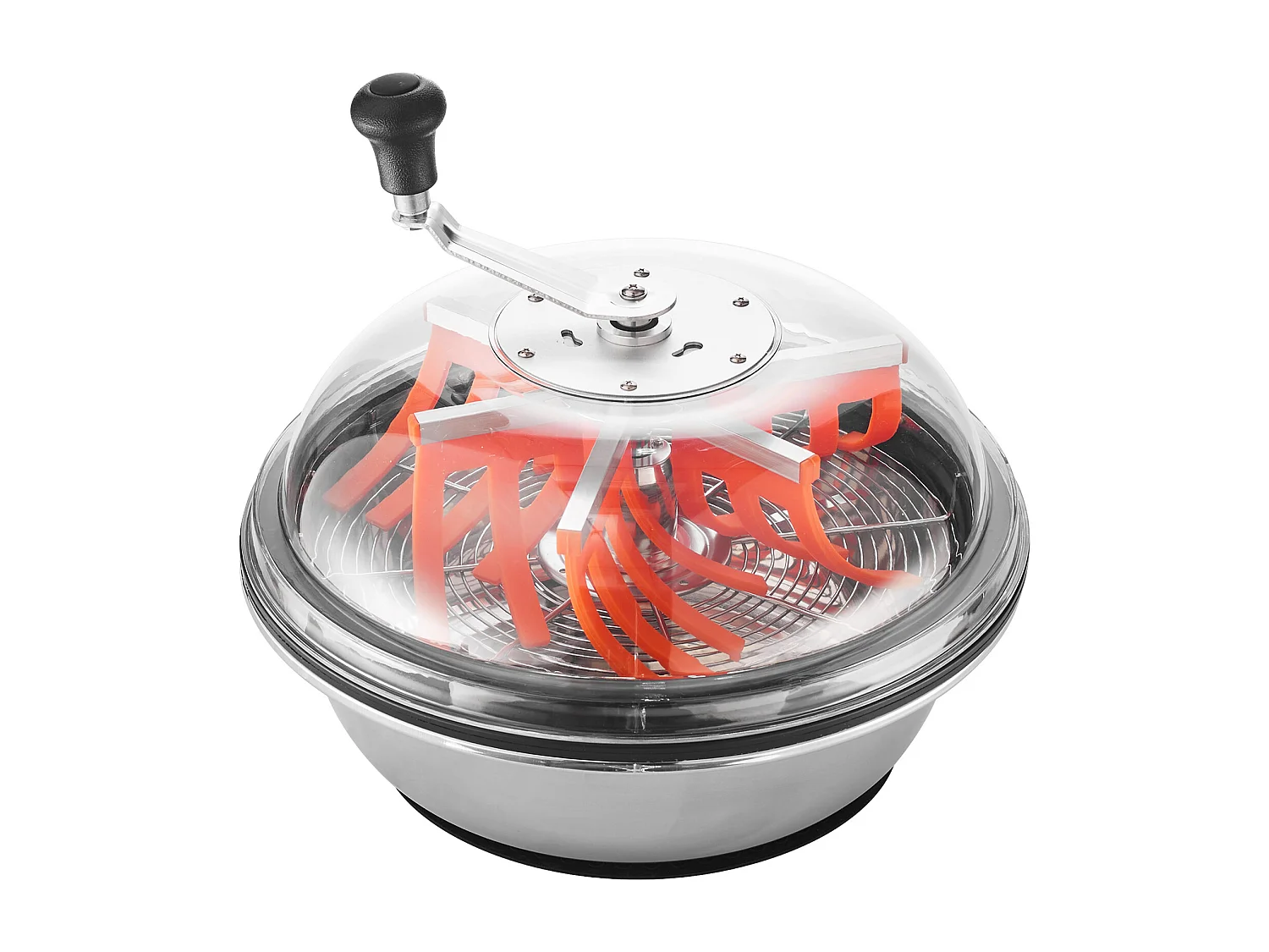 Handmatige Ontblader SucceBuy 42 cm Knoopsnijder Mes van RVS, Snijkom Hydroponisch Nat en Droog, Roterende Gedraaide Snit