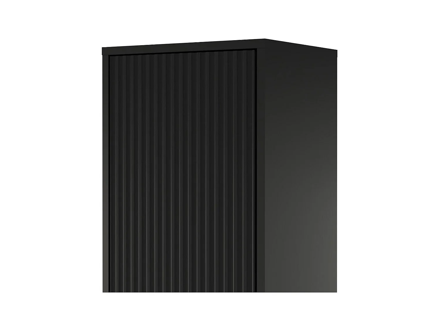 Badezimmerschrank 170x38x33 cm schwarz Anvers