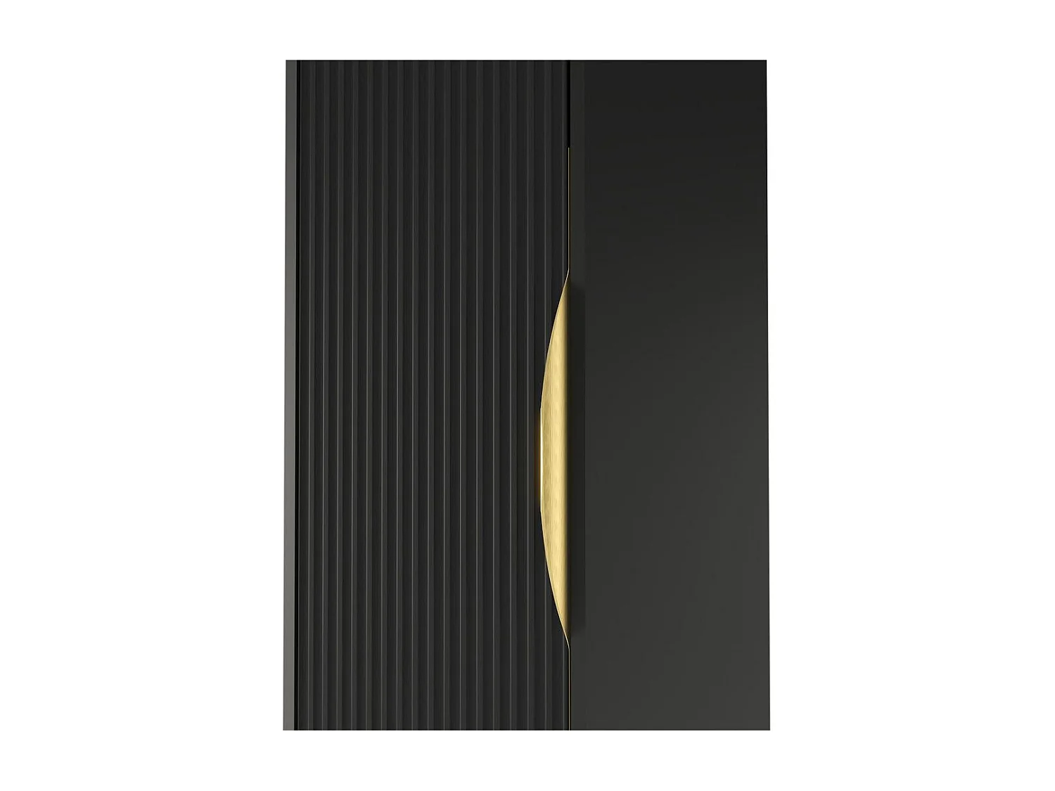 Badezimmerschrank 170x38x33 cm schwarz Anvers