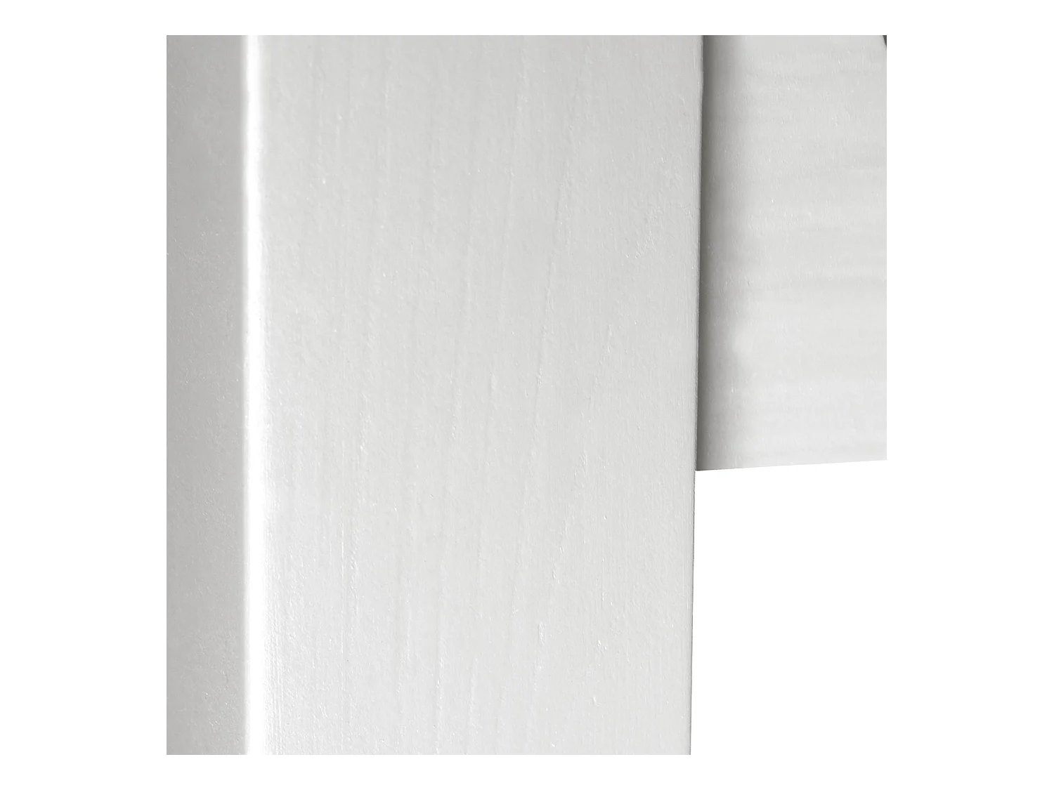 Łóżko rodzinne drewniane białe 270x200 cm