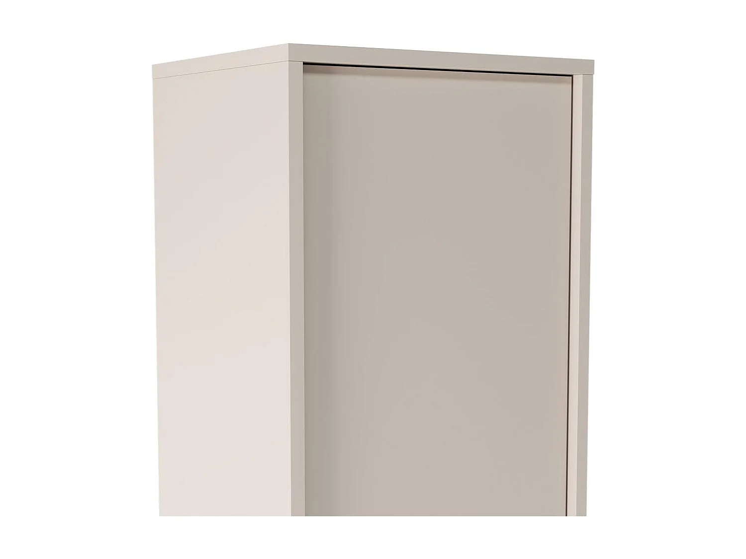 Armoire de salle de bain 38x33x160 cm cachemire Planck