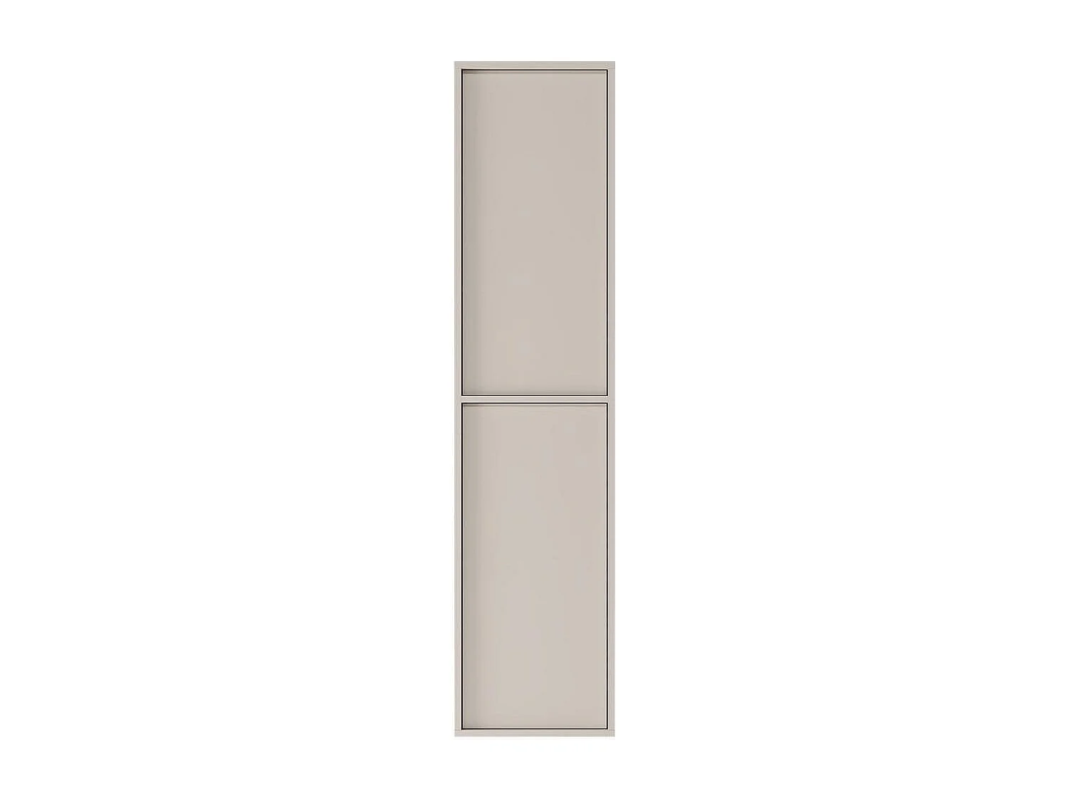 Armoire de salle de bain 38x33x160 cm cachemire Planck
