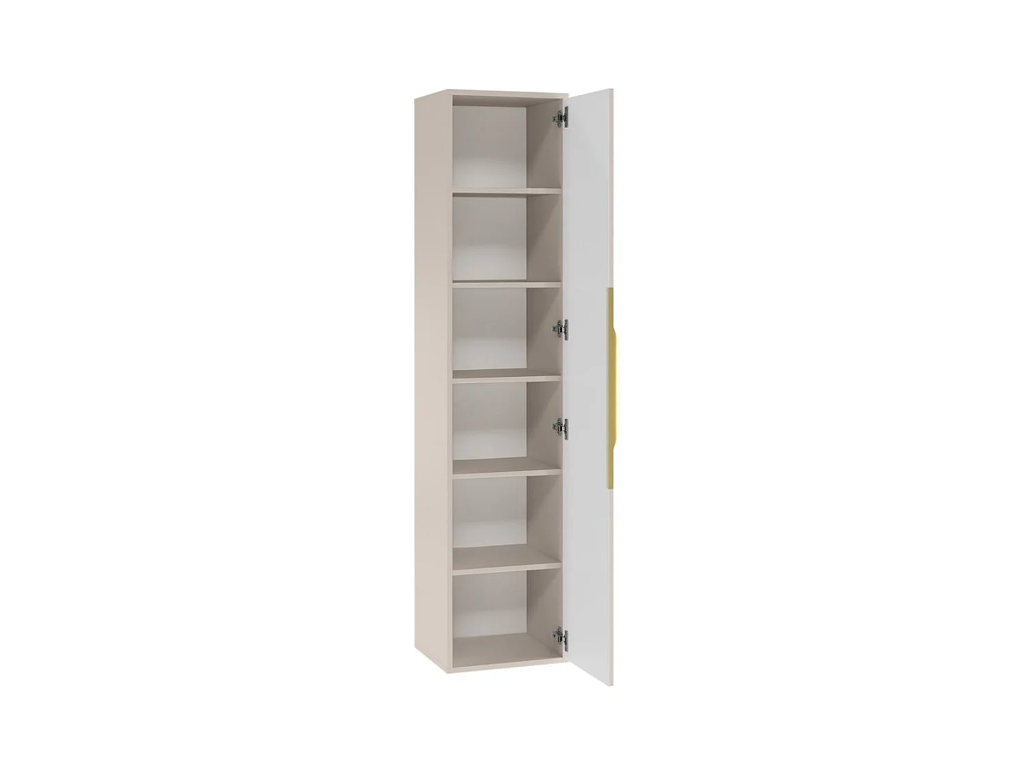Badezimmerschrank 170x38x33 cm offwhite Anvers