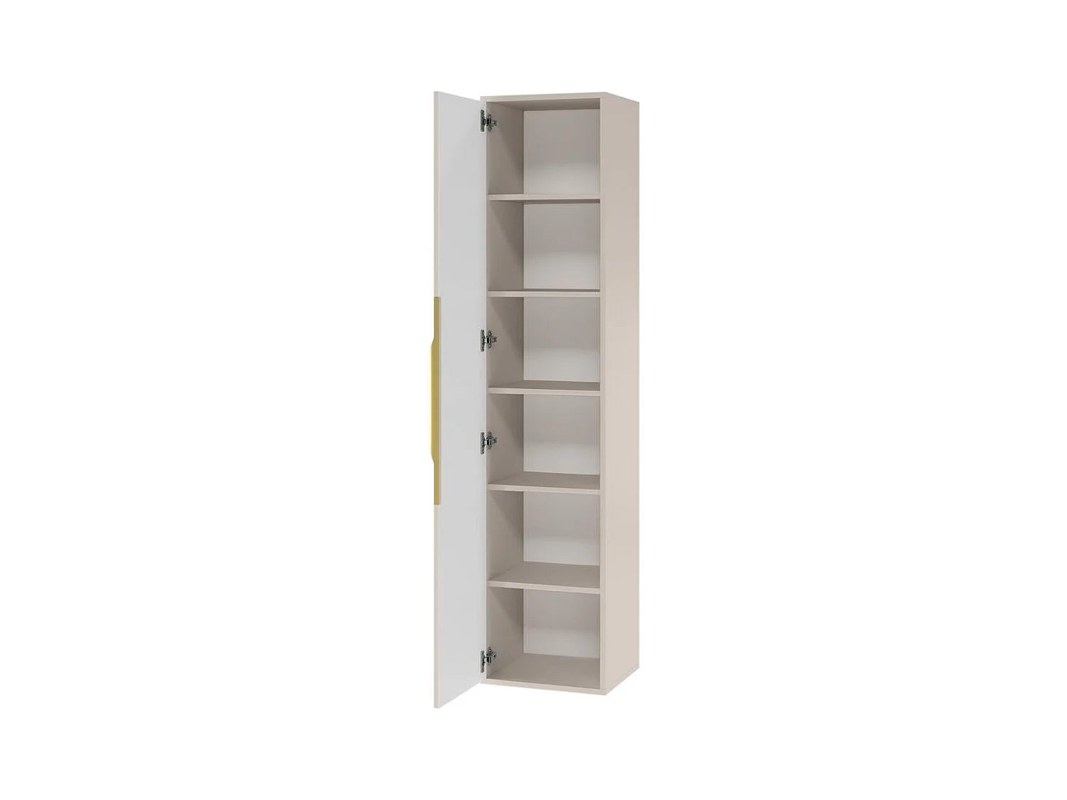 Badezimmerschrank 170x38x33 cm offwhite Anvers