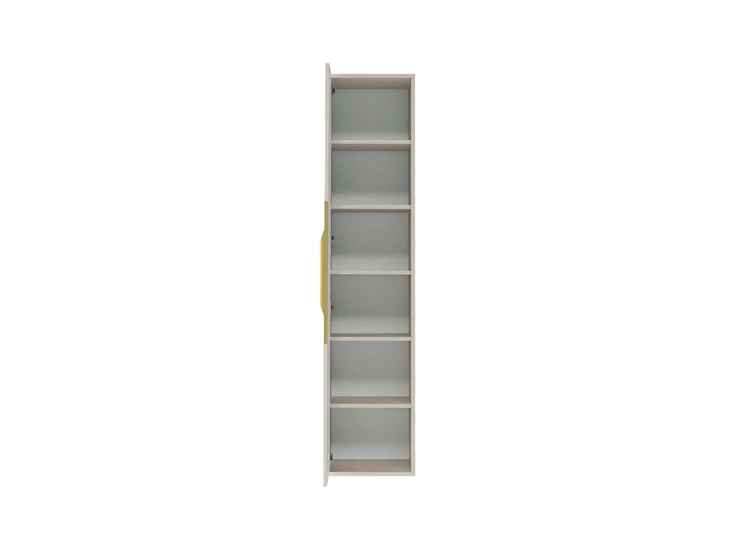 Badezimmerschrank 170x38x33 cm offwhite Anvers