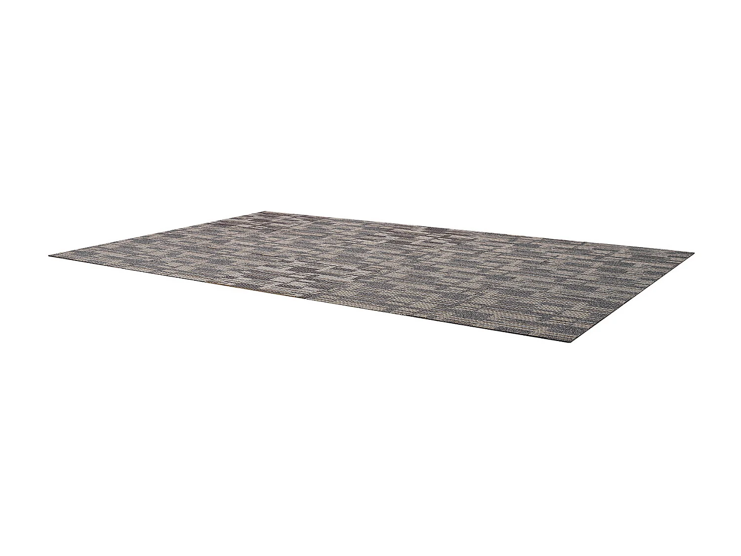 Dalle de Moquette Réutilisable SucceBuy, 61 x 61 cm, Lot de 24, Couverture 8,9 ㎡, Épaisseur 6 mm, à Poils Ras, Revêtement de Sol Doux Modulaire Carré