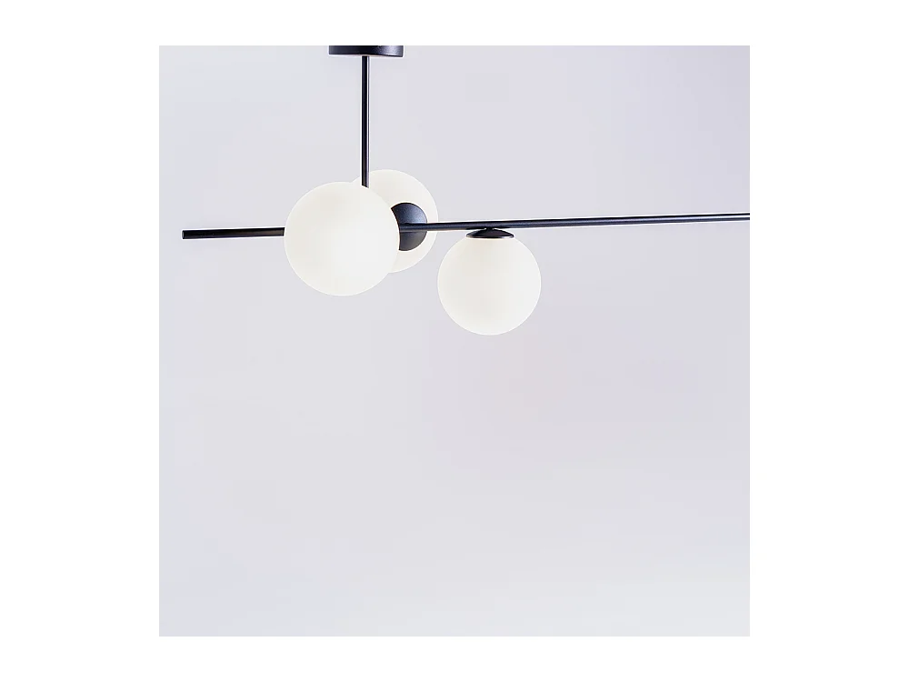 Pendelleuchte 0,42x1,5x0,5 m schwarz Bobler