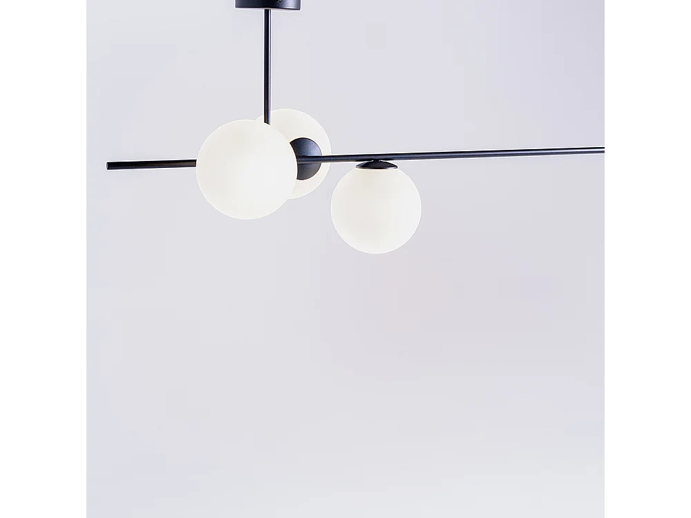 Pendelleuchte 0,42x1,5x0,5 m schwarz Bobler