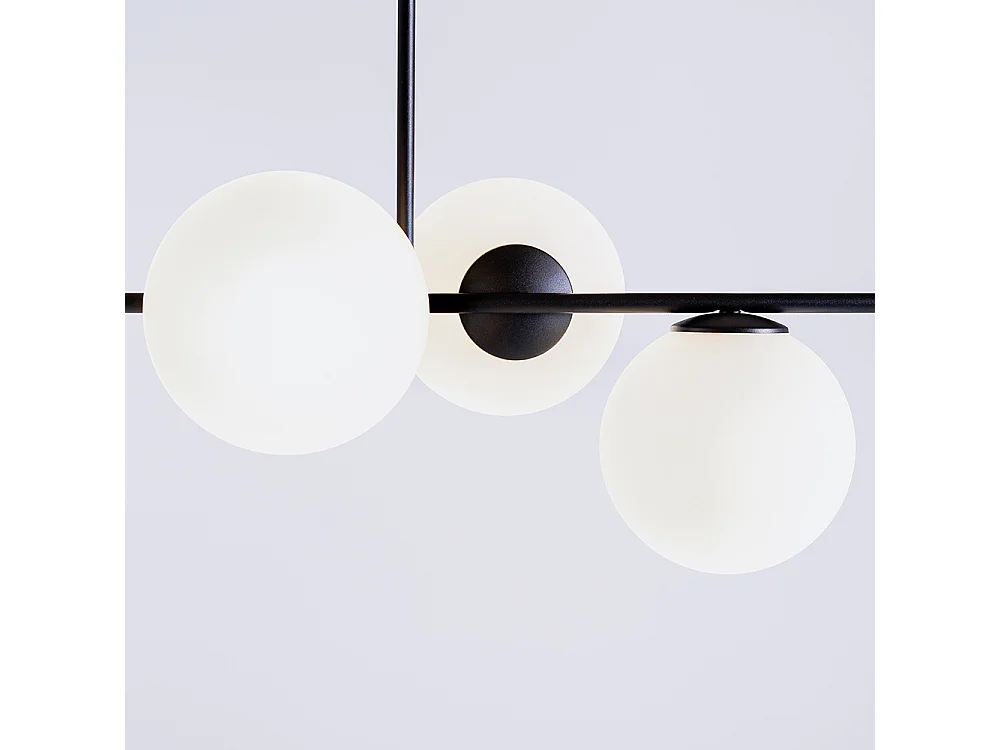 Pendelleuchte 0,42x1,5x0,5 m schwarz Bobler