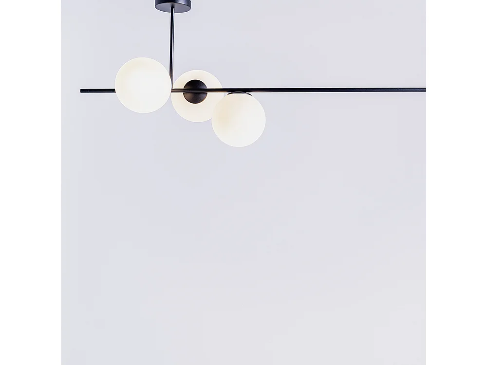 Pendelleuchte 0,42x1,5x0,5 m schwarz Bobler