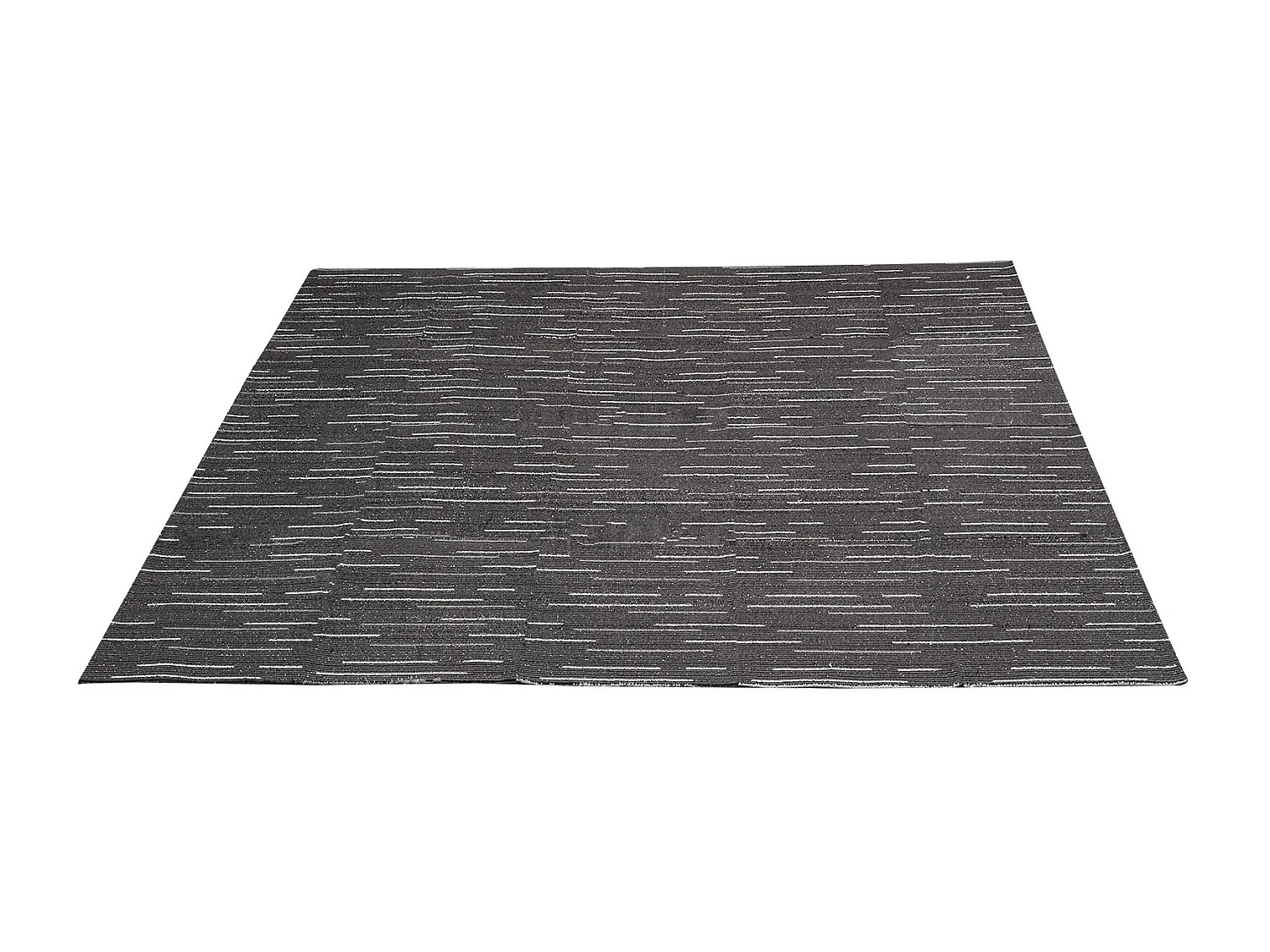 Dalle de Moquette Réutilisable SucceBuy, 61x61 cm, Lot de 24, Couverture 8,9 ㎡, Épaisseur 6 mm, à Poils Ras, Revêtement de Sol Doux Modulaire Carré pour Salon
