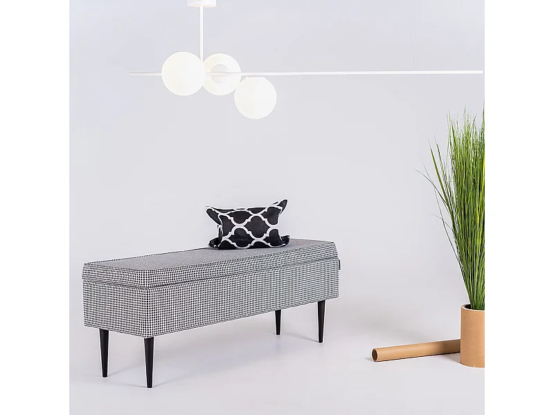 Lâmpada suspensa 0,42x1,5x0,5 m branca Bobler