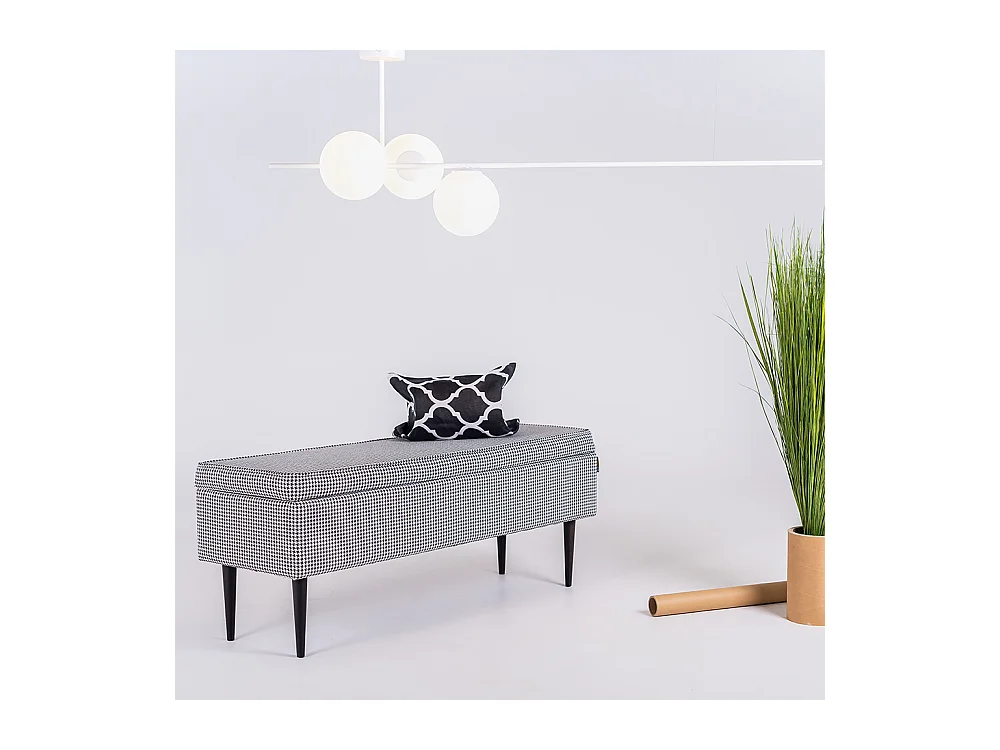 Lâmpada suspensa 0,42x1,5x0,5 m branca Bobler