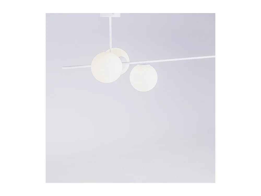 Lâmpada suspensa 0,42x1,5x0,5 m branca Bobler