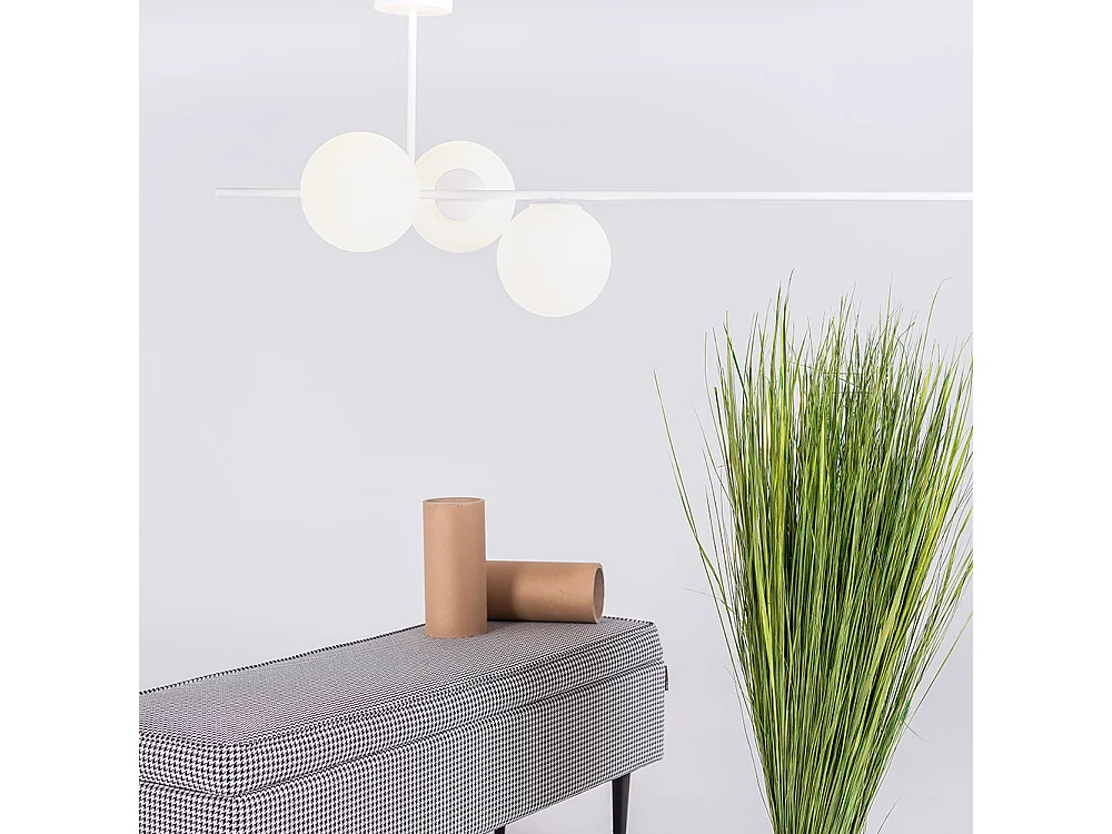 Hängeleuchte 0,42x1,5x0,5 m weiß Bobler