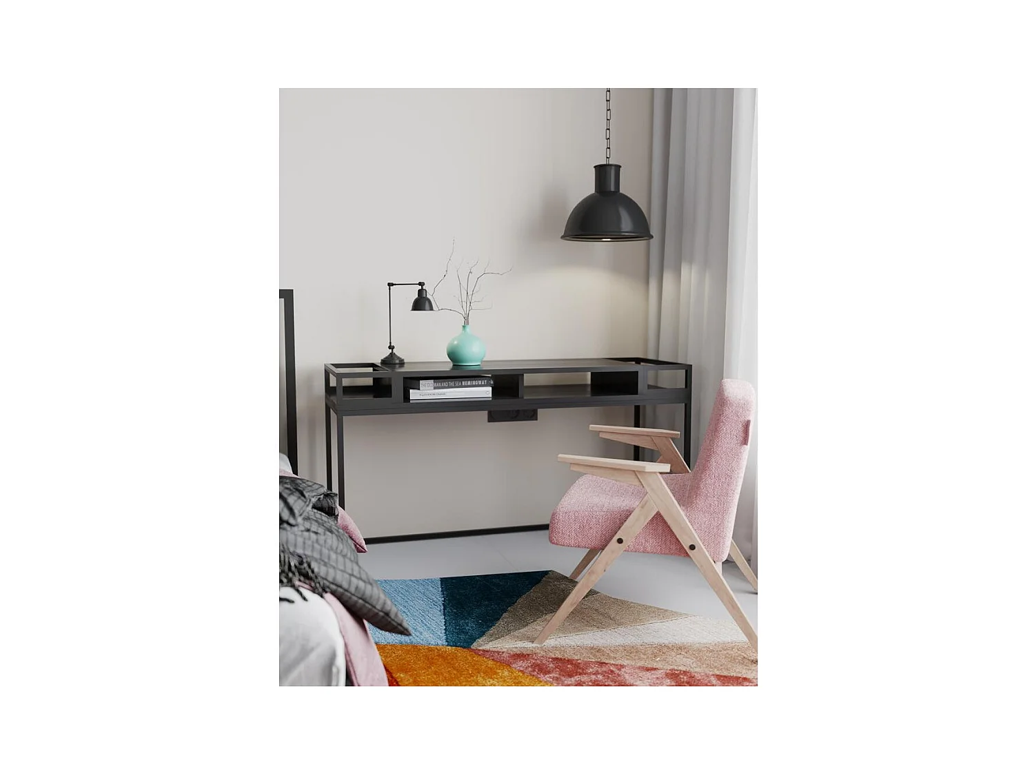 Hanglamp zwart Freja