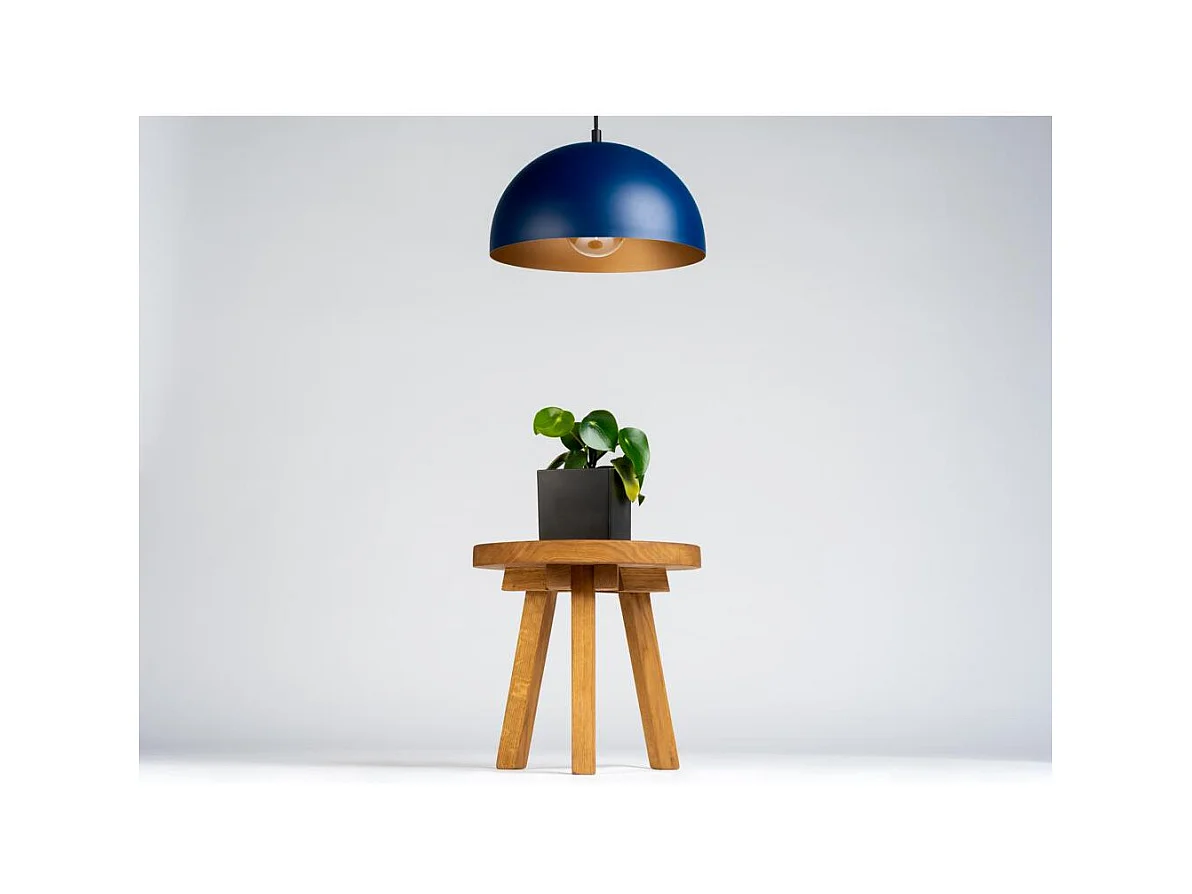 Pendelleuchte blau Lyke