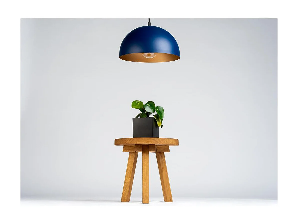 Lampada a sospensione blu Lyke