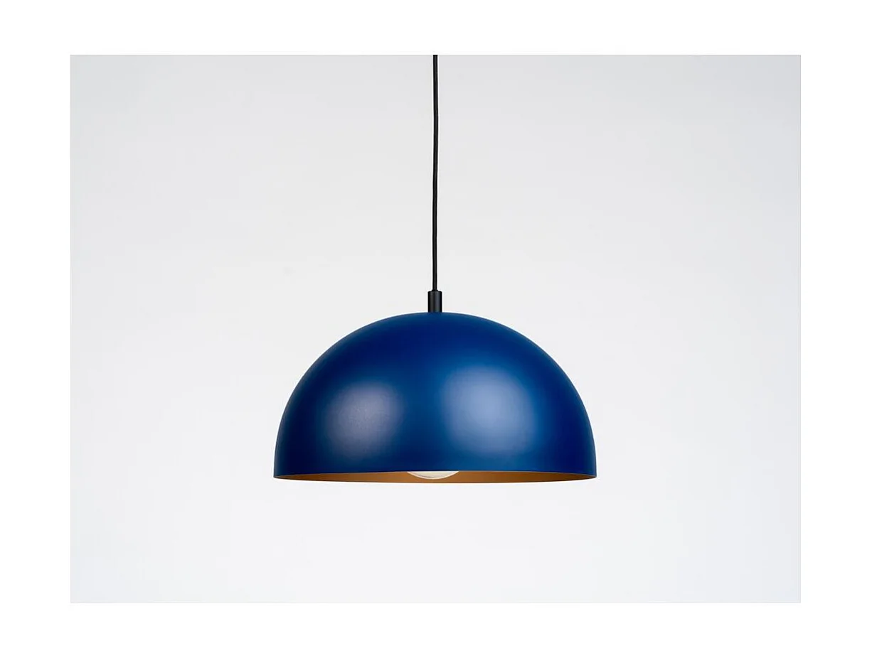 Pendelleuchte blau Lyke