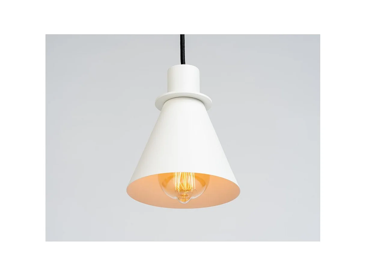 Candeeiro suspenso branco Klar