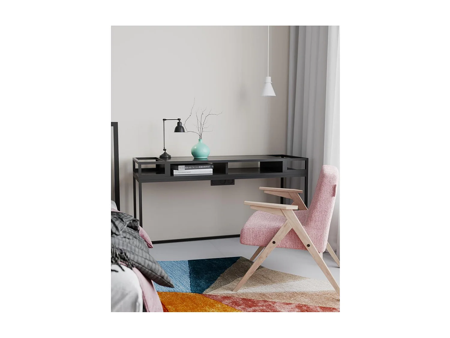 Hängelampe weiß Klar