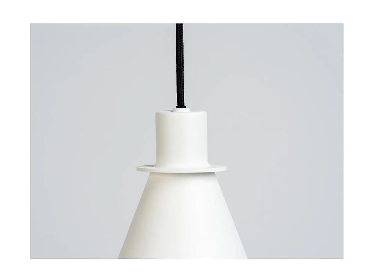 Hängelampe weiß Klar