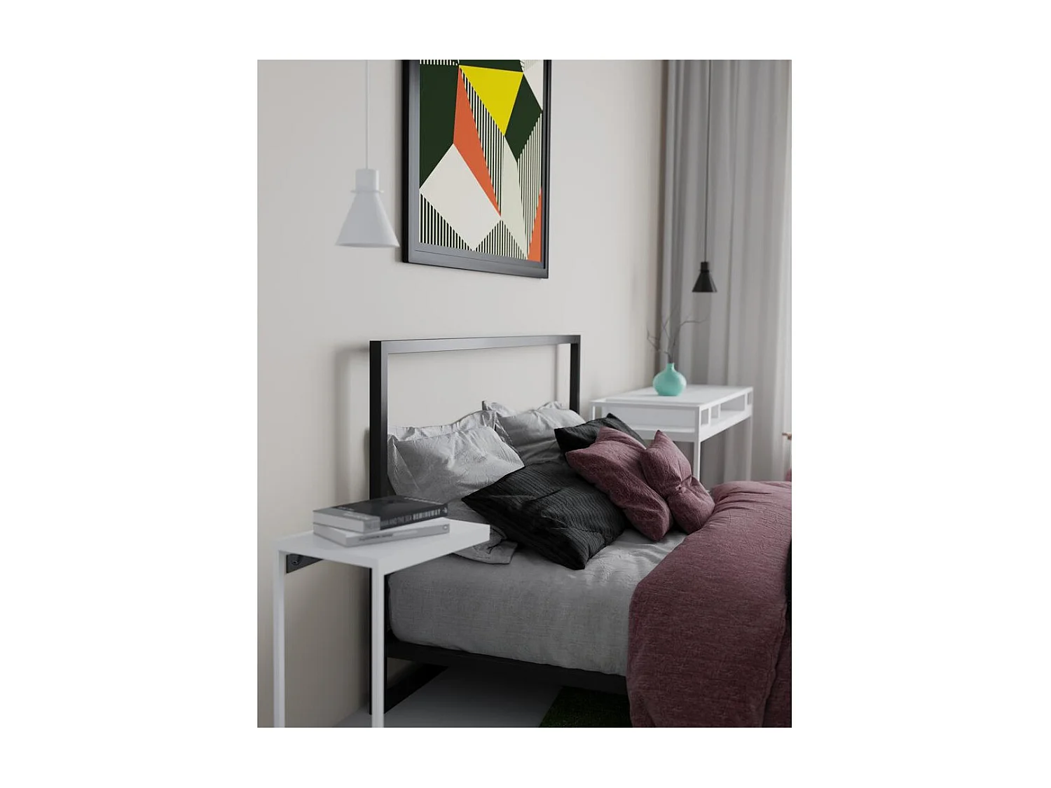 Hängelampe weiß Klar